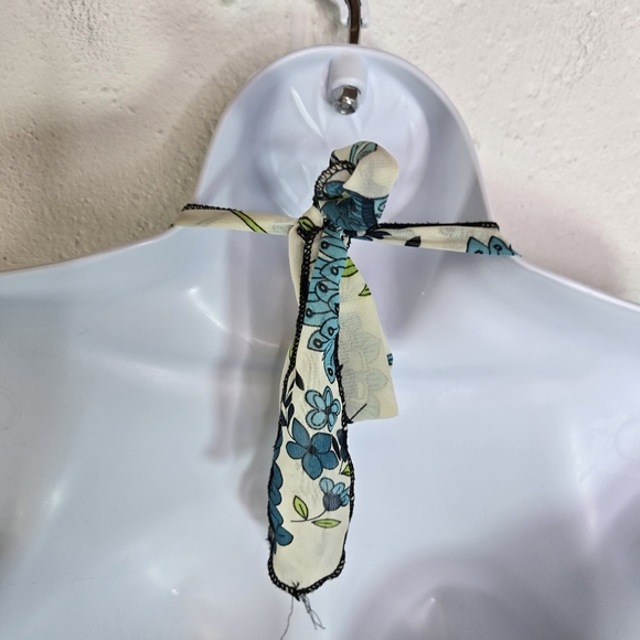 Vtg 90s Y2k Floral Fairy Coquette Halter Top - Picture 6 of 9